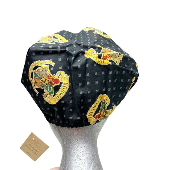 Scrub Cap Bouffant Style Elastic Back Harry Potter Hogwarts Handmade - Picture 5 of 5